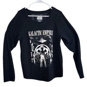 Star Wars Galactic Empire Plaid Back Raglan - Womens Large